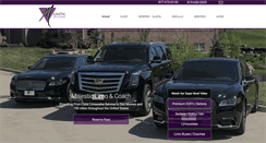 Desktop Screenshot of majesticlimo.com